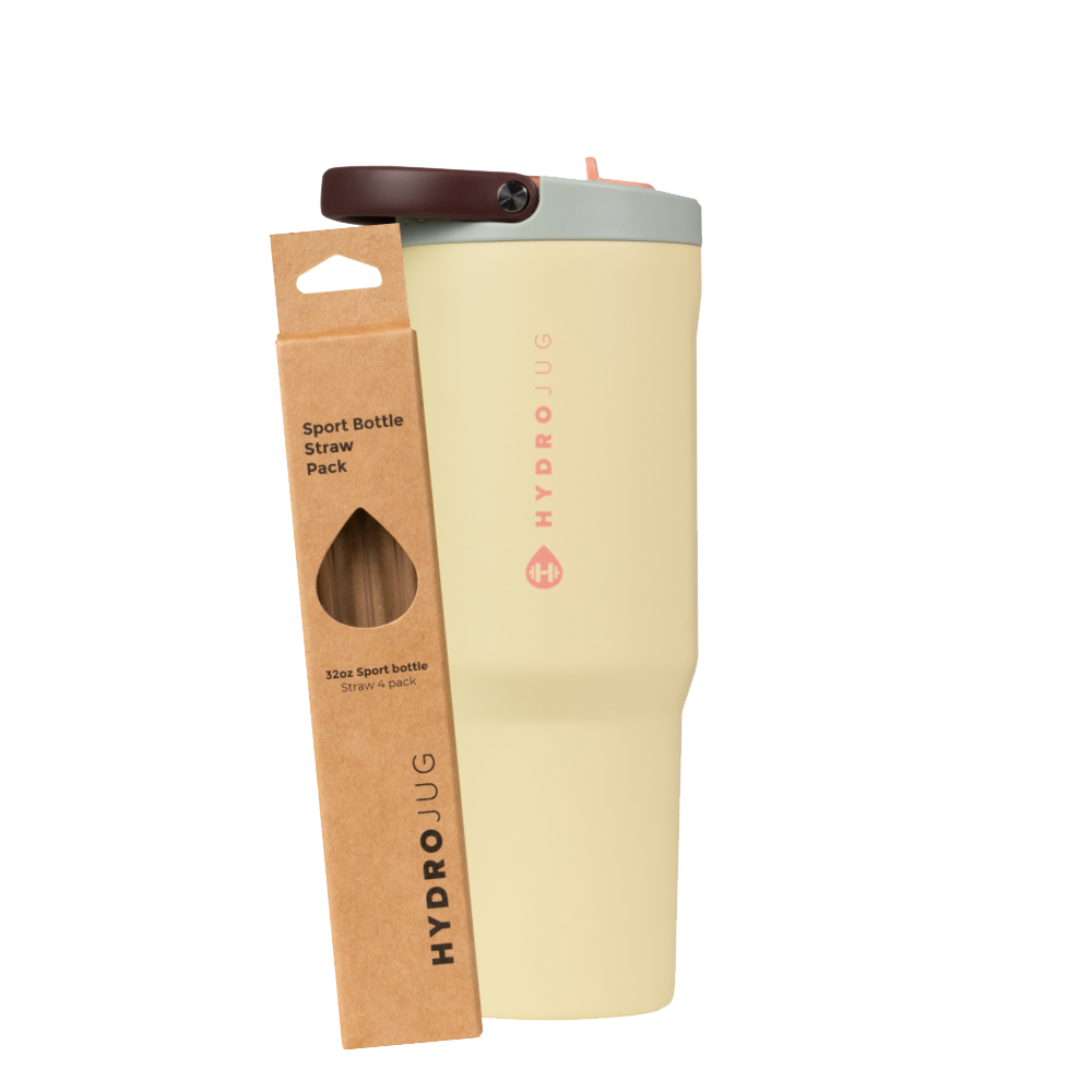 Belle Sport 32oz + Replacement Straw Pack